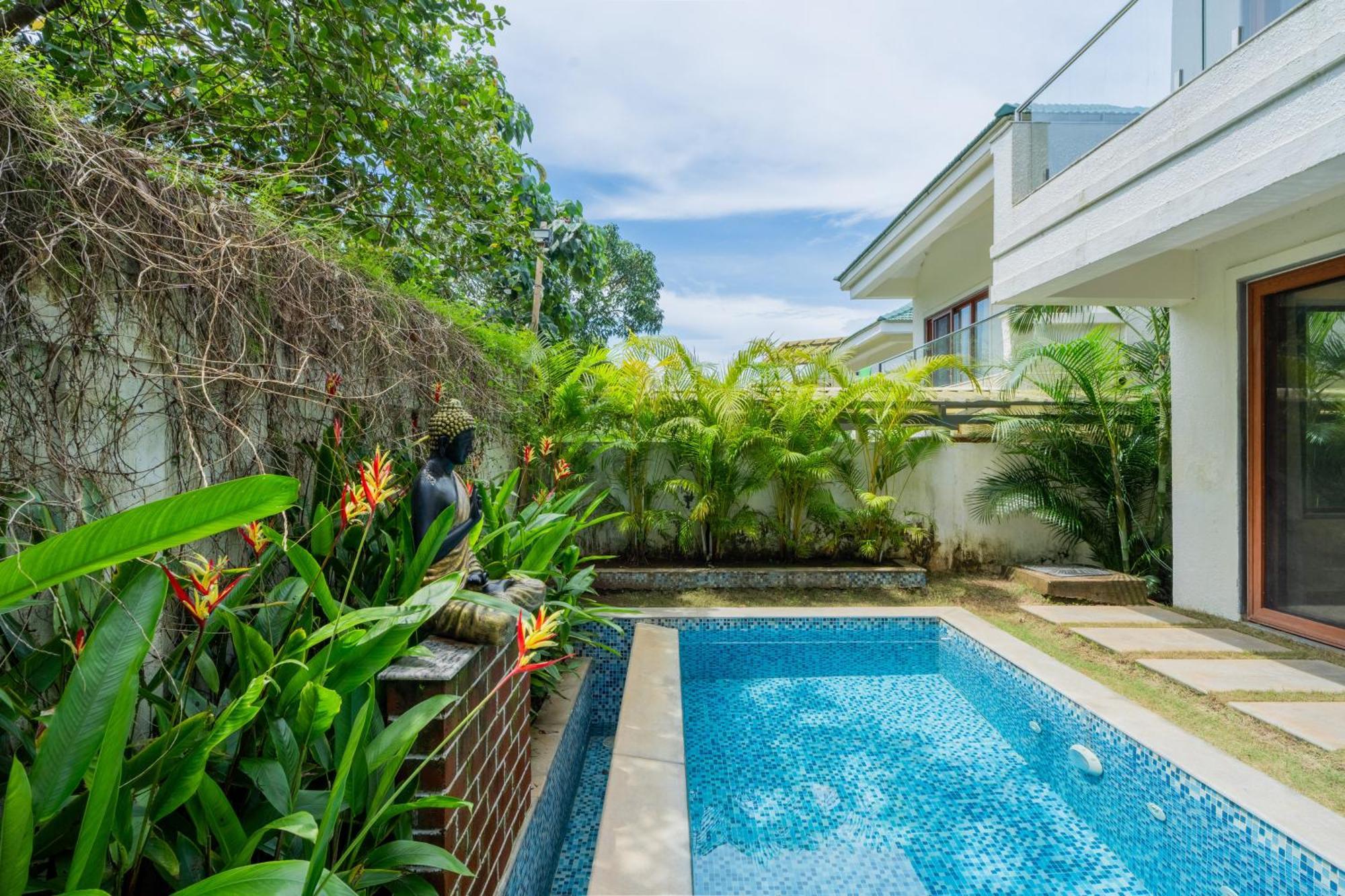 Elivaas 3 Bhk Pvt Pool & Bar - Villa Valerie Oxel Luaran gambar