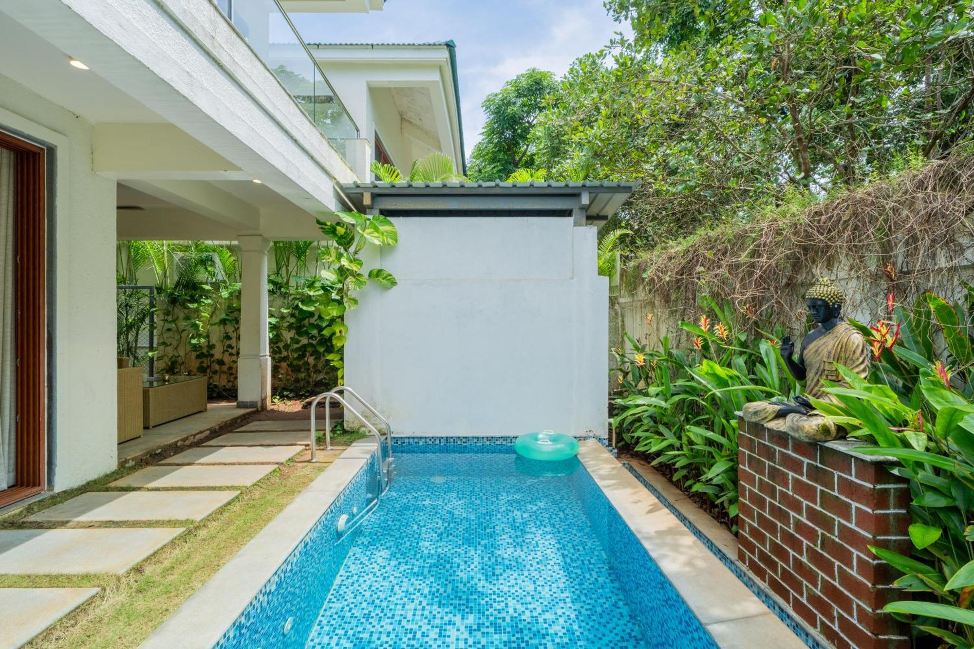 Elivaas 3 Bhk Pvt Pool & Bar - Villa Valerie Oxel Luaran gambar