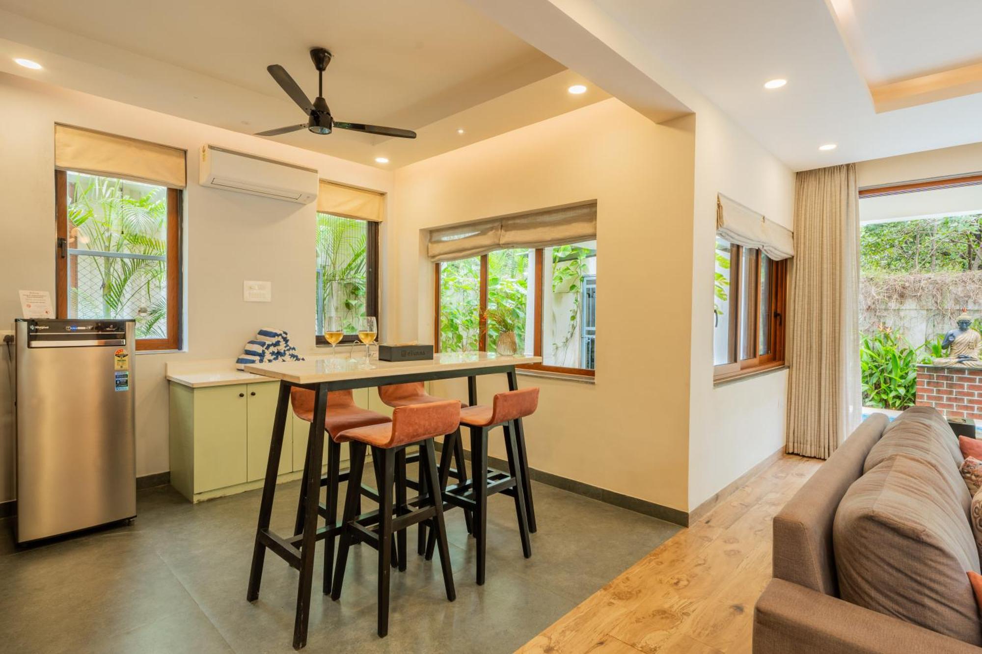 Elivaas 3 Bhk Pvt Pool & Bar - Villa Valerie Oxel Luaran gambar