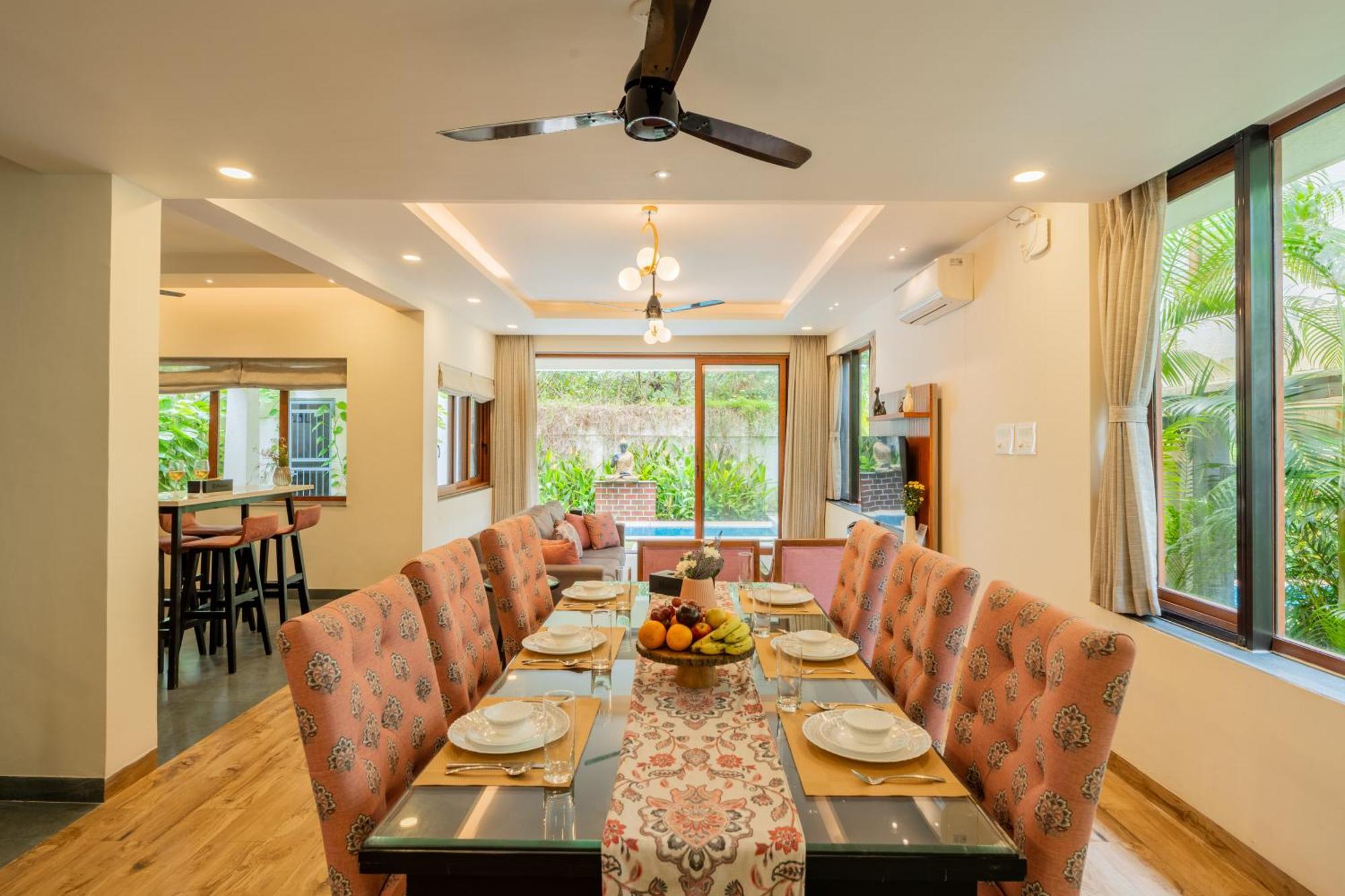 Elivaas 3 Bhk Pvt Pool & Bar - Villa Valerie Oxel Luaran gambar