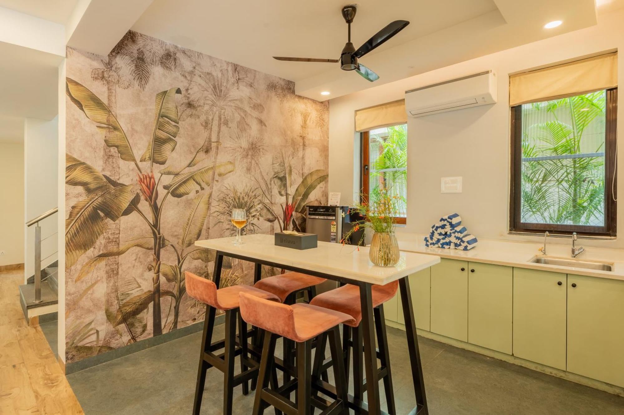 Elivaas 3 Bhk Pvt Pool & Bar - Villa Valerie Oxel Luaran gambar