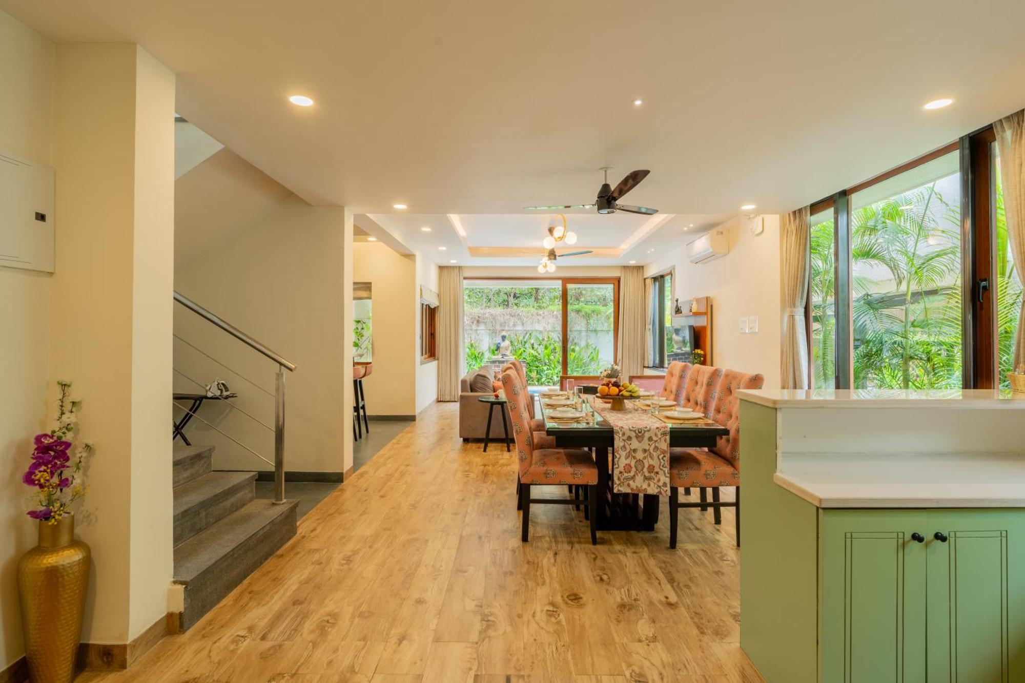 Elivaas 3 Bhk Pvt Pool & Bar - Villa Valerie Oxel Luaran gambar