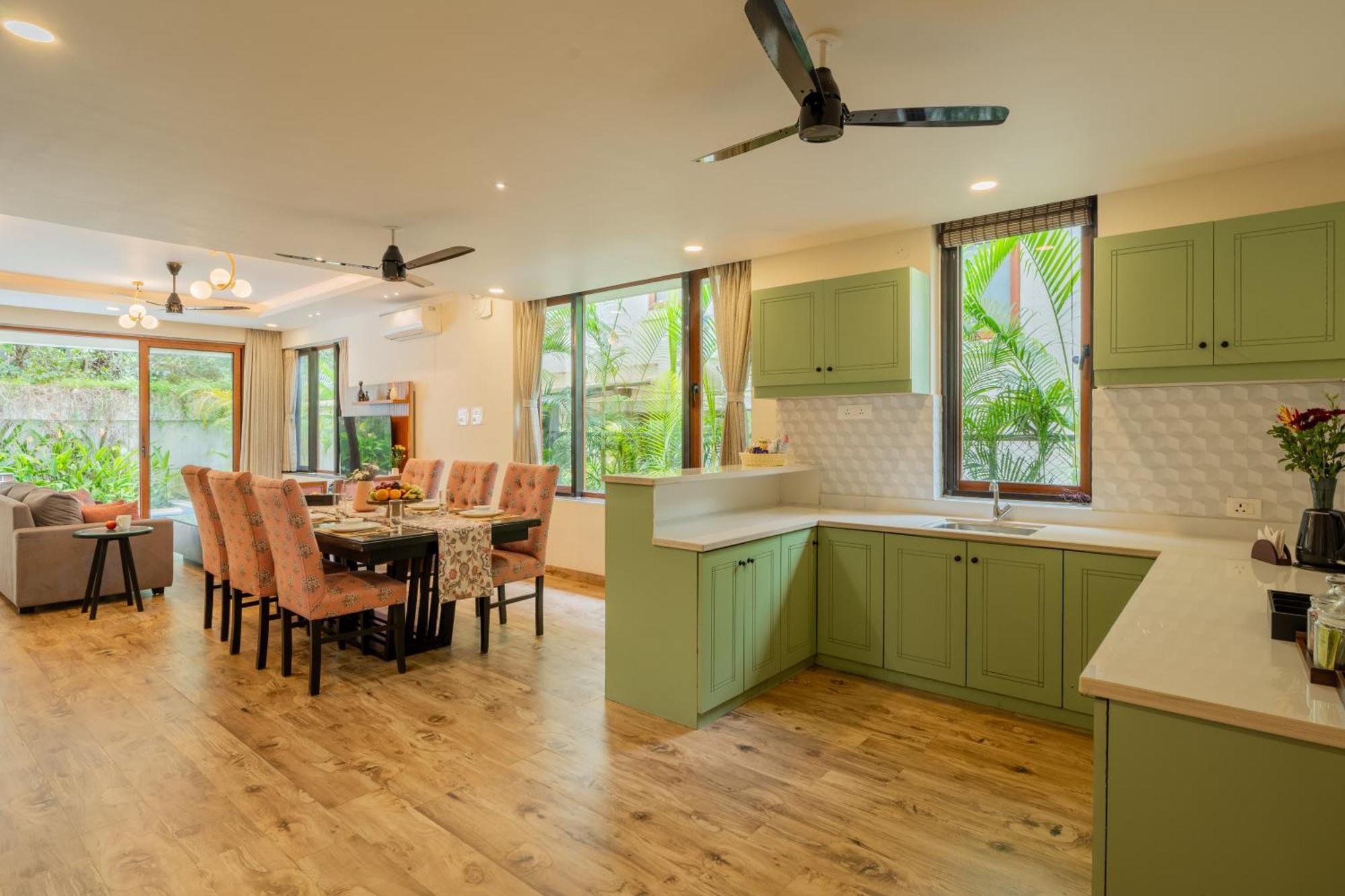 Elivaas 3 Bhk Pvt Pool & Bar - Villa Valerie Oxel Luaran gambar