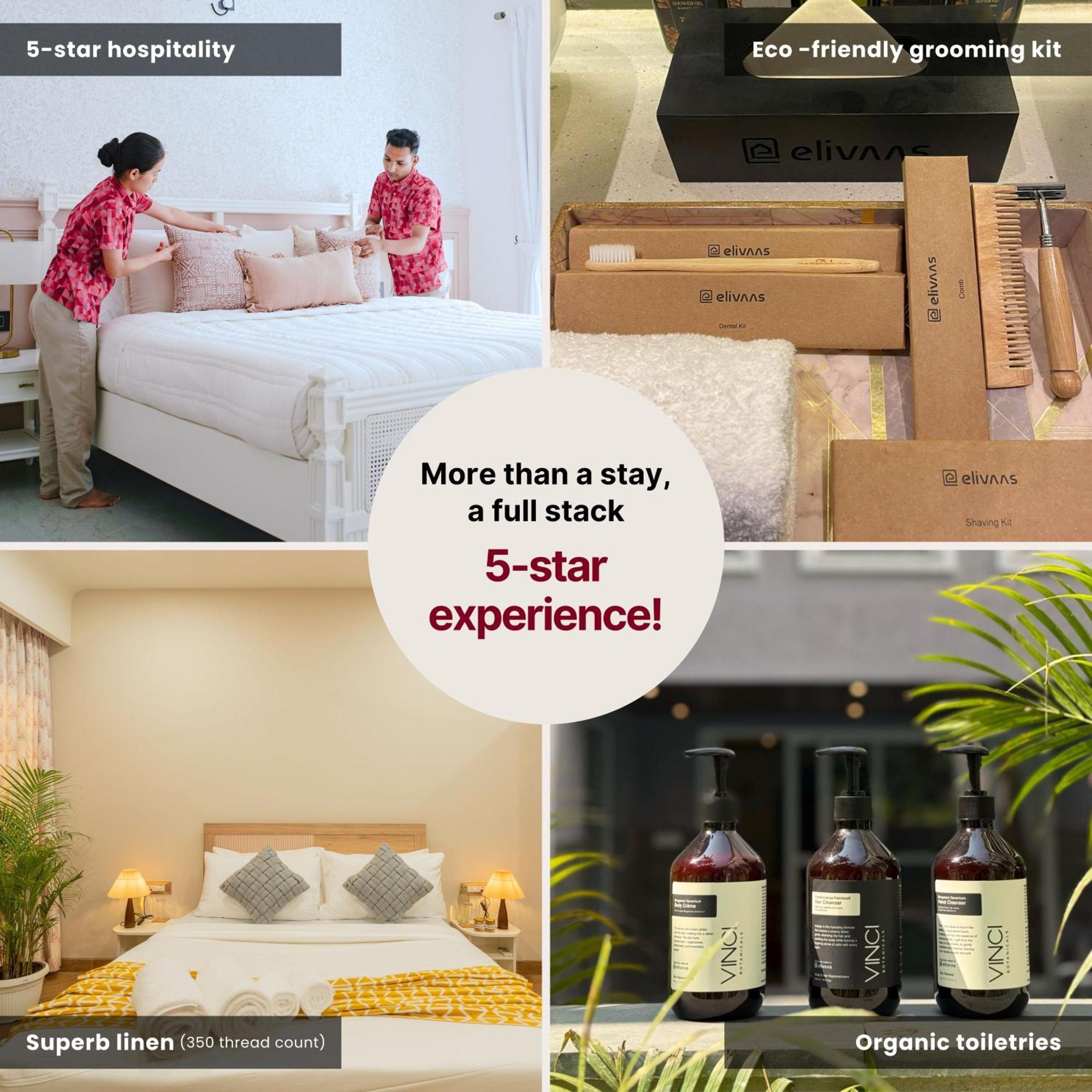 Elivaas 3 Bhk Pvt Pool & Bar - Villa Valerie Oxel Luaran gambar